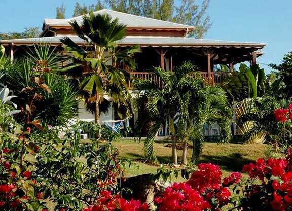 Extérieur La Pergola Mer — jardin tropical